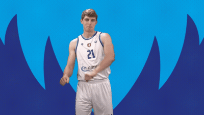 Basketball Player In Number 21 Jersey GIF