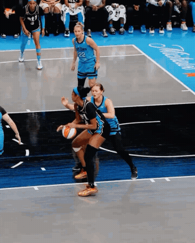 Basketball Player In Number 22 Jersey GIF
