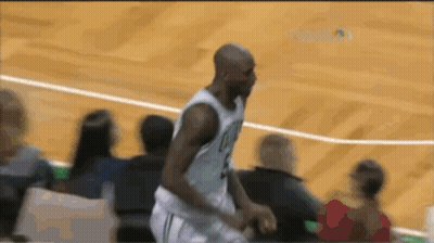 Basketball Player In Number 3 Jersey Running GIF