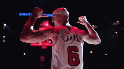 Basketball Player In Number 6 Jersey GIF