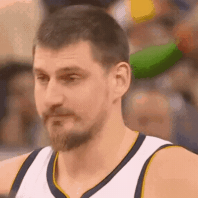 Basketball Player In Number 8 Jersey GIF