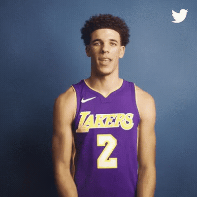 Basketball Player In Purple Jersey Number 2 GIF