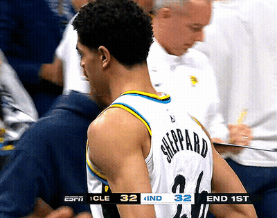 Basketball Player In Sheppard Jersey GIF
