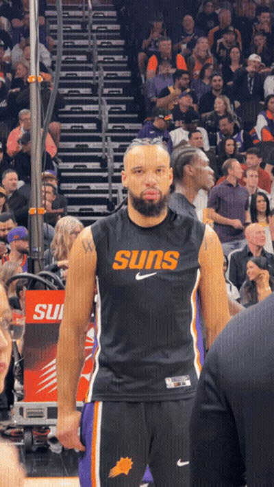 Basketball Player In Suns Jersey GIF