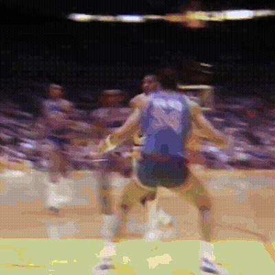 Basketball Player In White Jersey 23 GIF
