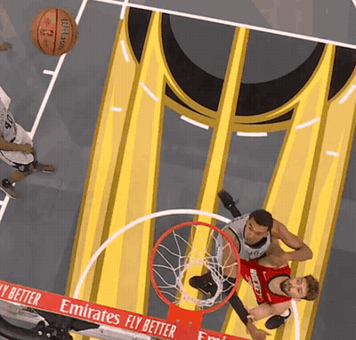Basketball Player In Yellow Indiana Jersey GIF