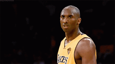 Basketball Player In Yellow Lakers Jersey GIF