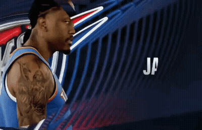 Basketball Player Jale In White GIF