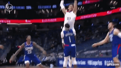 Basketball Player Jumping In Air GIF