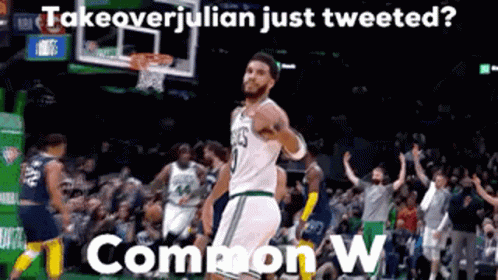 Basketball Player Jumping Takeover Julian Just Tweeted Common V GIF