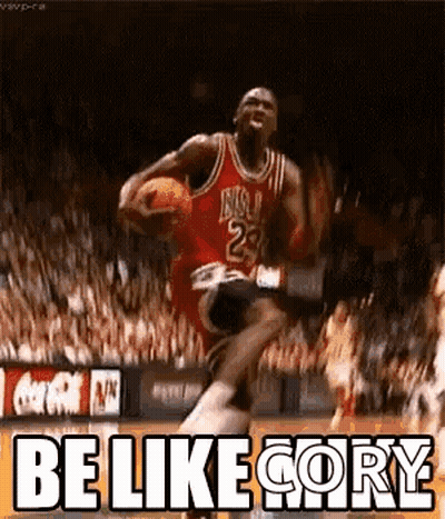 Basketball Player Jumping With Basketball GIF