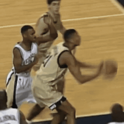 Basketball Player Jumping With Number 21 GIF