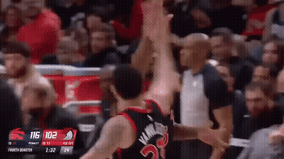 Basketball Player Jumping With Number 23 GIF