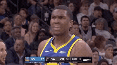 Basketball Player Making Funny Face GIF