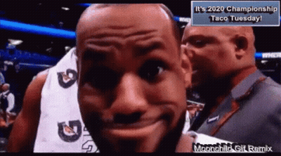 Basketball Player Making Funny Face GIF