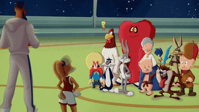 Basketball Player Next To Bunny GIF