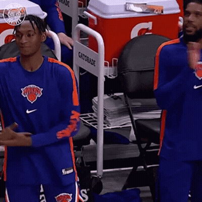 Basketball Player Next To Gatorade Cooler GIF