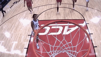 Basketball Player Number 0 About To Dunk GIF