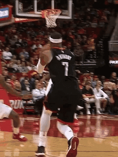 Basketball Player Number 1 Going For Shot GIF