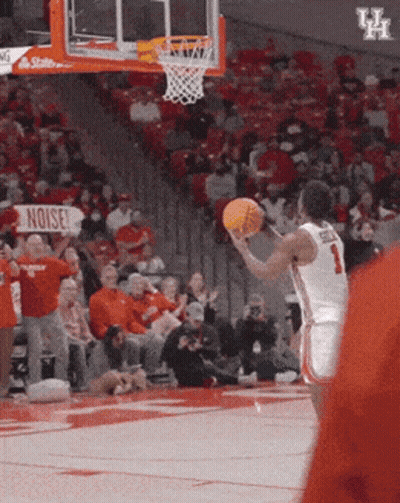 Basketball Player Number 1 Throwing Ball GIF