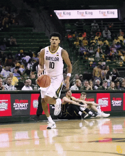 Basketball Player Number 10 Running With Ball GIF