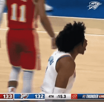 Basketball Player Number 11 On Court GIF