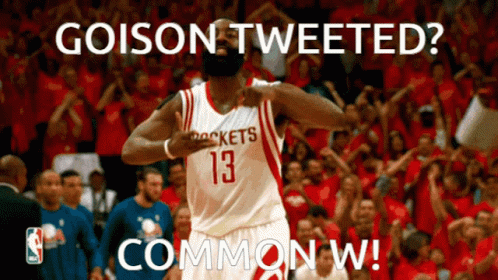 Basketball Player Number 13 Celebrates GIF