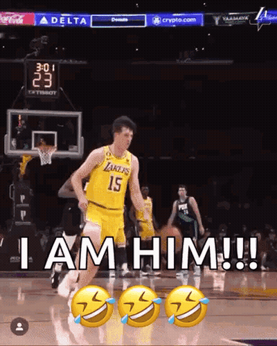 Basketball Player Number 15 GIF