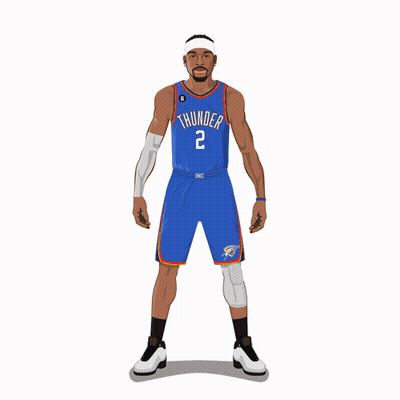Basketball Player Number 2 GIF