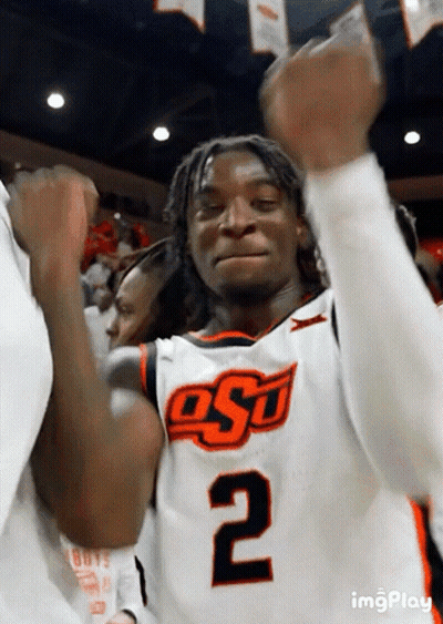Basketball Player Number 2 Cheering GIF