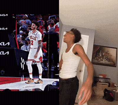 Basketball Player Number 2 Standing On Court GIF
