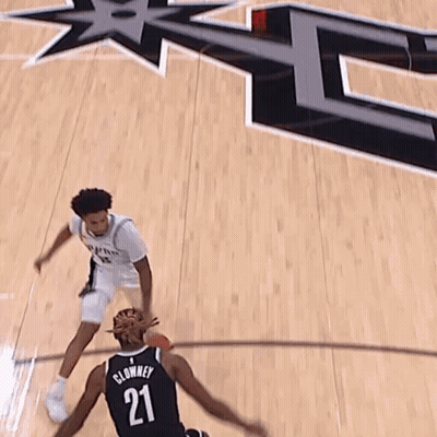Basketball Player Number 21 Playing GIF