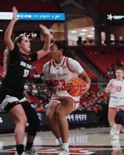 Basketball Player Number 23 Dribbling GIF