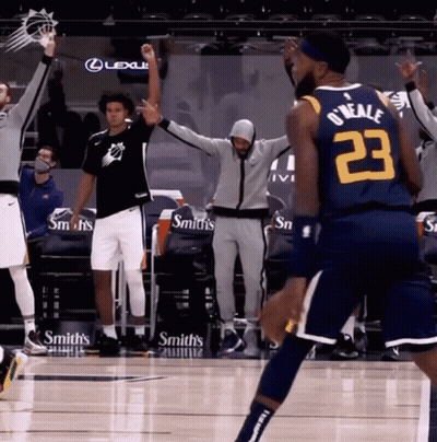 Basketball Player Number 23 On Court GIF