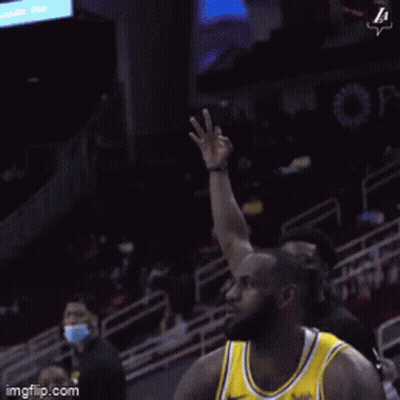 Basketball Player Number 23 Shooting GIF