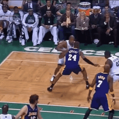 Basketball Player Number 24 GIF