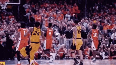 Basketball Player Number 24 Surrounded By Players GIF