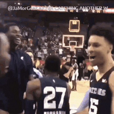 Basketball Player Number 27 GIF