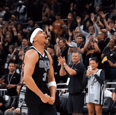 Basketball Player Number 3 GIF