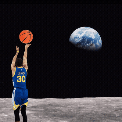 Basketball Player Number 30 Shooting GIF