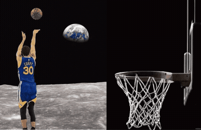 Basketball Player Number 30 Shooting GIF