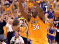 Basketball Player Number 34 In Front Of Crowd GIF