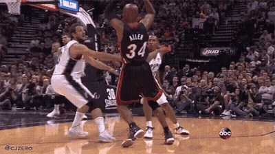 Basketball Player Number 34 GIF