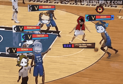 Basketball Player Number 35 GIF