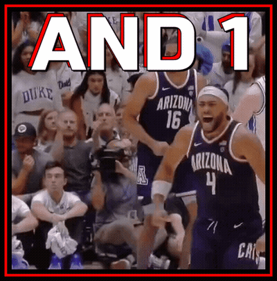 Basketball Player Number 4 Celebrating With Teammates GIF