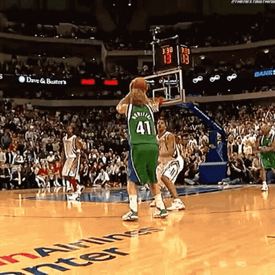 Basketball Player Number 41 GIF