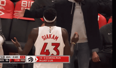 Basketball Player Number 43 GIF