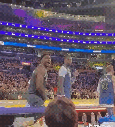 Basketball Player Number 5 On Court GIF