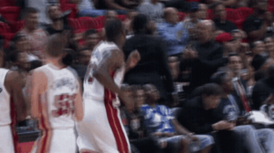 Basketball Player Number 53 In Front Of Crowd GIF