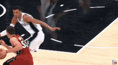 Basketball Player Number 55 Dribbling GIF